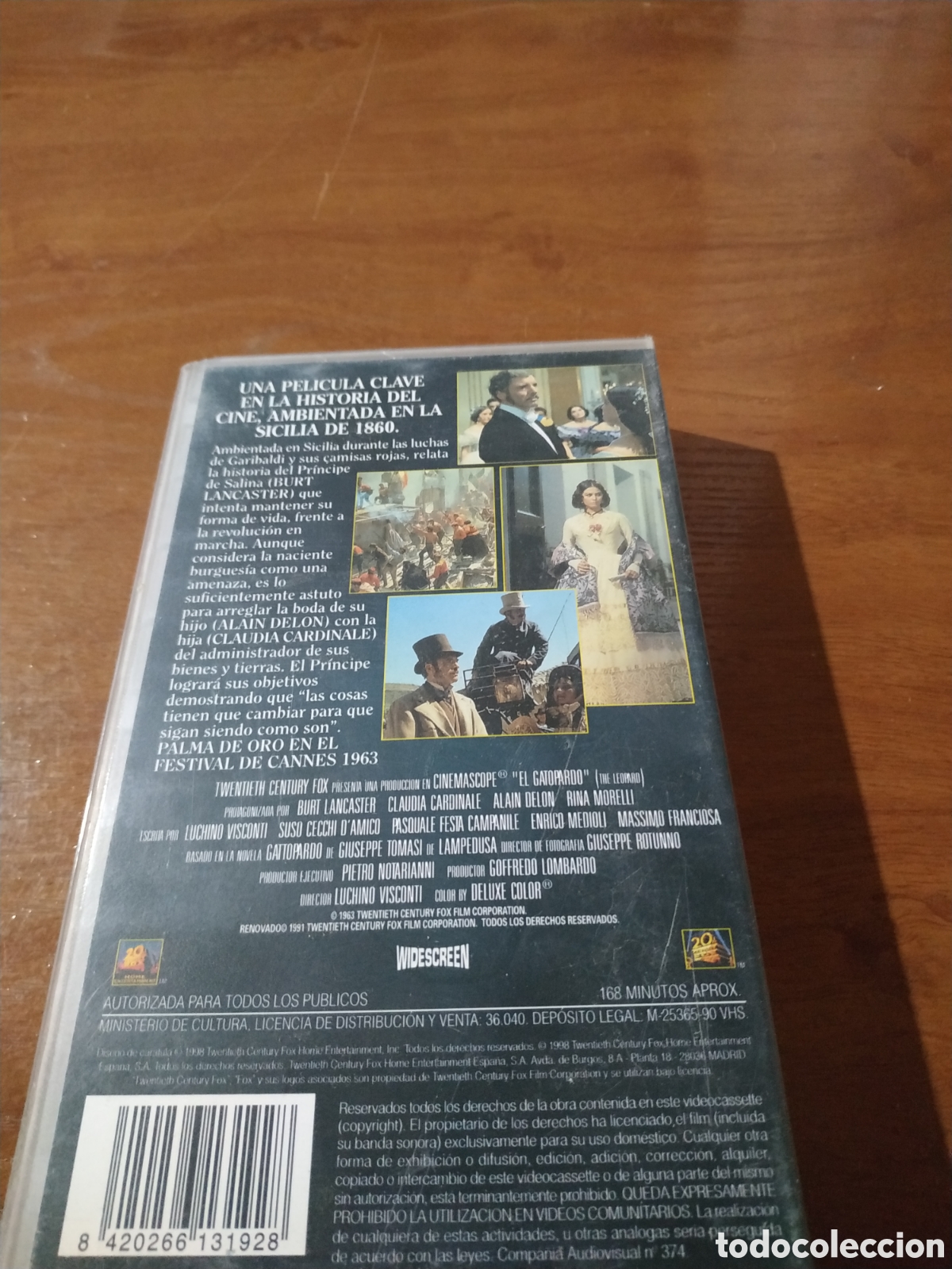 Cine: El Gatopardo. VHS - Foto 2