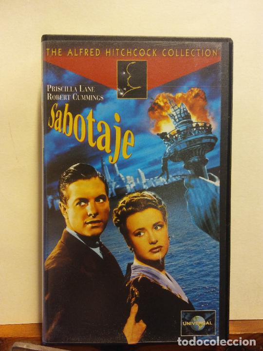Cine: VHS. SABOTAJE. UNIVERSAL - Foto 1
