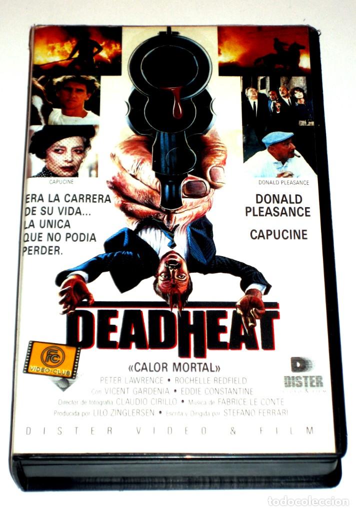 Cine: Deadheat (Calor Mortal) (1986) - Stefano Ferrari Peter Lawrence Rochelle Redfield Capucine VHS