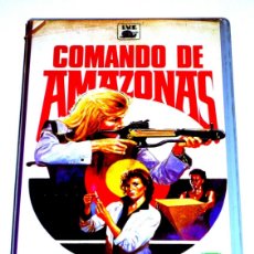 Cine: COMANDO DE AMAZONAS (1984) - PAUL MICHAEL GLASER TAMARA DOBSON MADELEINE STOWE JACK SCALIA VHS. Lote 365921966