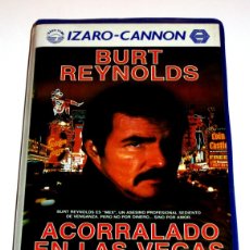 Cine: ACORRALADO EN LAS VEGAS (1986) - D. RICHARDS / J. JAMESON BURT REYNOLDS KAREN YOUNG VHS. Lote 365922016
