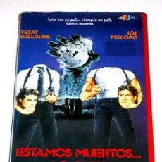 Cine: ESTAMOS MUERTOS O QUE (1988) - MARK GOLDBLATT TREAT WILLIAMS JOE PISCOPO LINDSAY FROST VHS. Lote 365922281