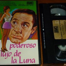 Cine: EL PODEROSO INFLUJO DE LA LUNA - ALFREDO LANDA, ADOLFO MARSILLACH, ANTONIO DEL REAL - VHS. Lote 365944636