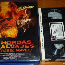 Cine: HORDAS SALVAJES / REBEL WAVES - ZACH GALLIGAN, WAYNE CRAWFORD, FRANCIS SCHAEFFER - RCA - VHS. Lote 365944676
