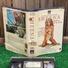 Cine: SHEENA REINA DE LA SELVA . 1ª EDICIÓN VHS RCA COLUMBIA PICTURES . CV 0238 . AÑO 1984 . TANIA ROBERTS. Lote 366097706