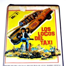 Cine: LOS LOCOS DEL TAXI (1983) - JOEL SCHUMACHER ADAM BALDWIN MAX GAIL MR. T BARBARIAN BROTHERS VHS. Lote 366328881