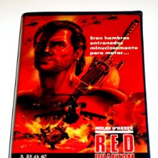 Cine: RED PHANTOM (1988) - SONNY SANDERS MILES O'KEEFE DON HOLTZ ANTHONY EAST JIM MOSS VHS. Lote 366329006