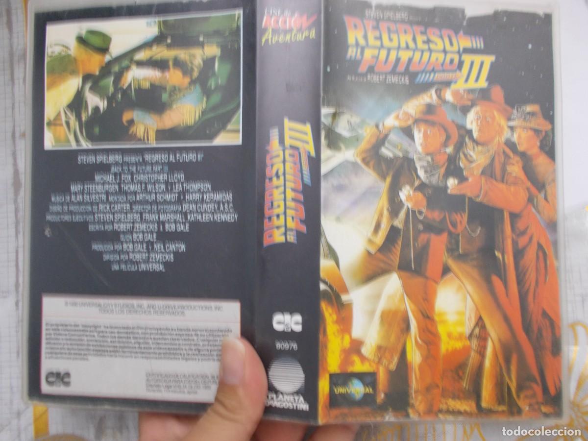 Cine: REGRESO AL FUTURO 3 VHS