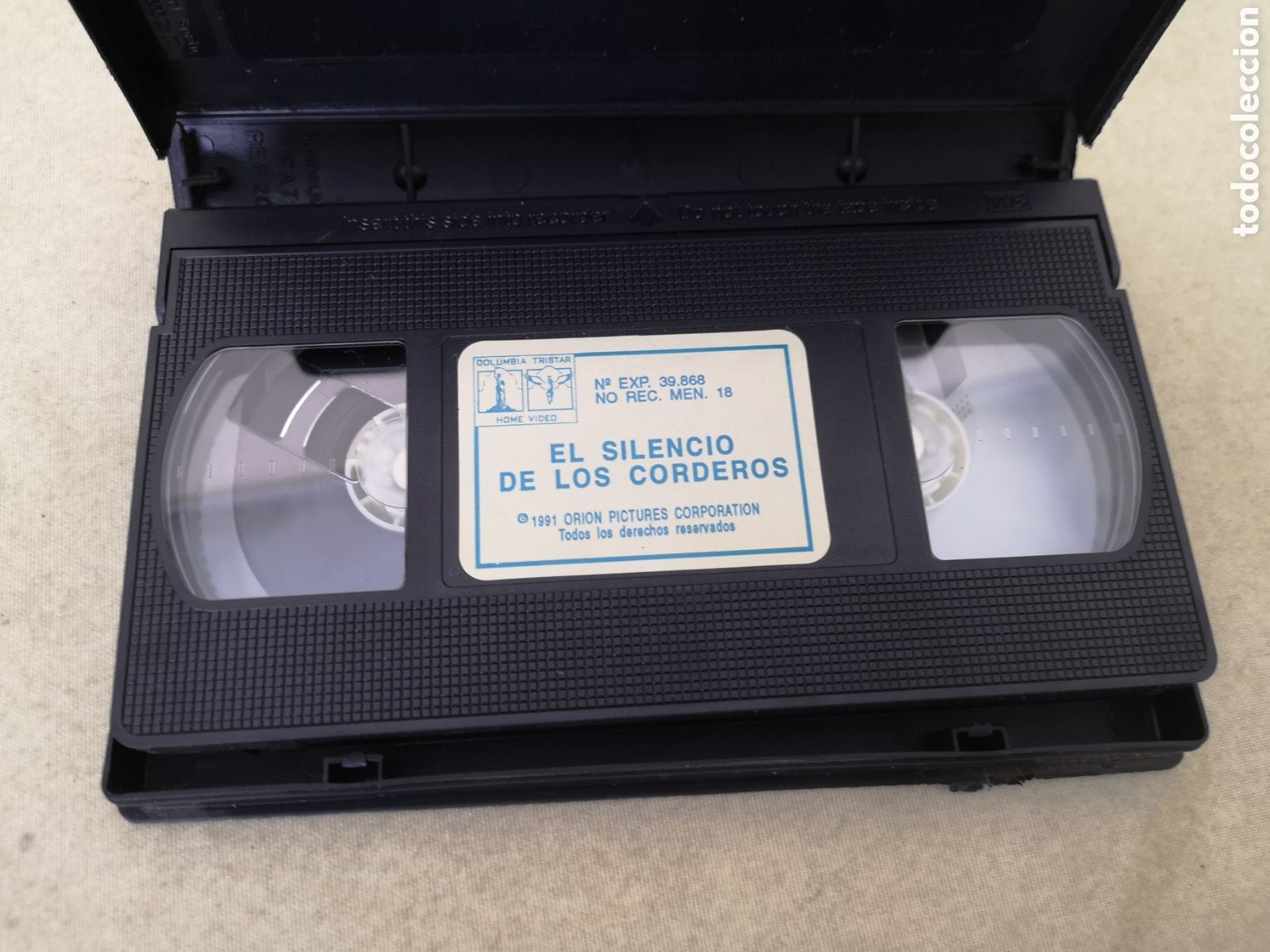 Cine: El Silencio de Los Corderos VHS - Foto 6