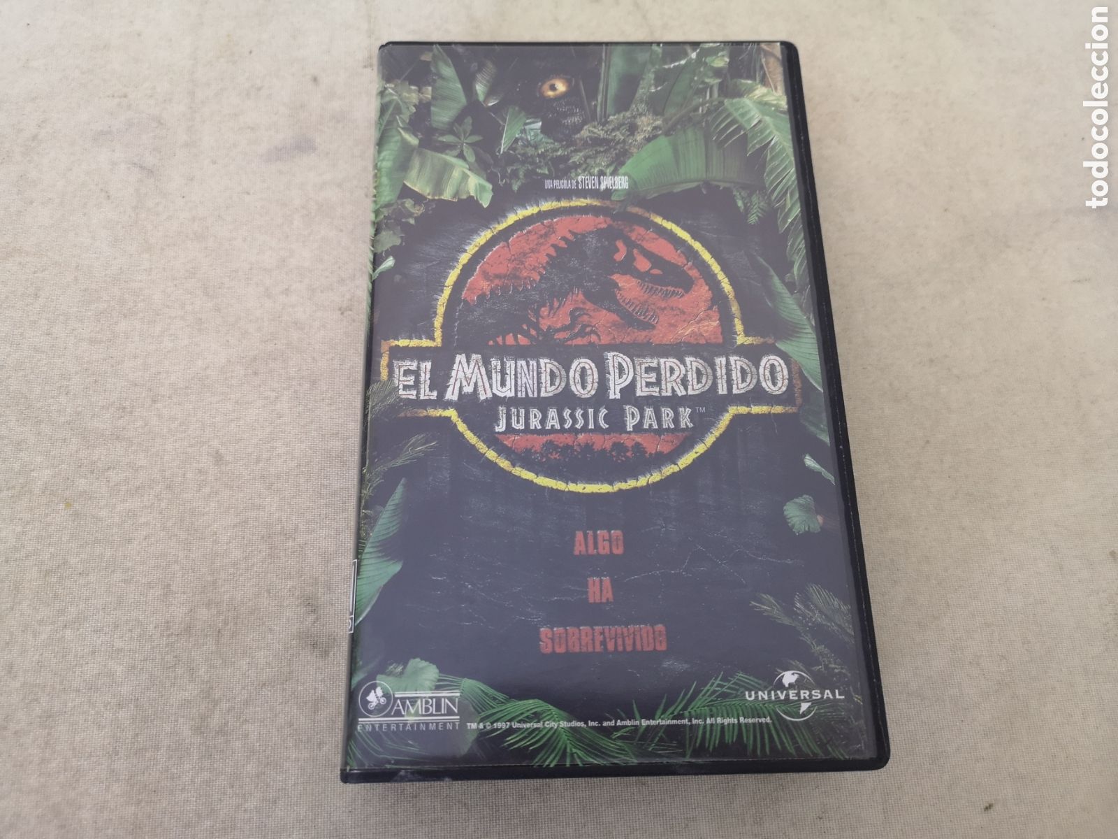 Cine: Jurassic Park El Mundo Perdido VHS