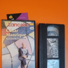 Cine: CESAR MANRIQUE VHS LANCELOT PELÍCULA BIOGRÁFICA. Lote 368135721