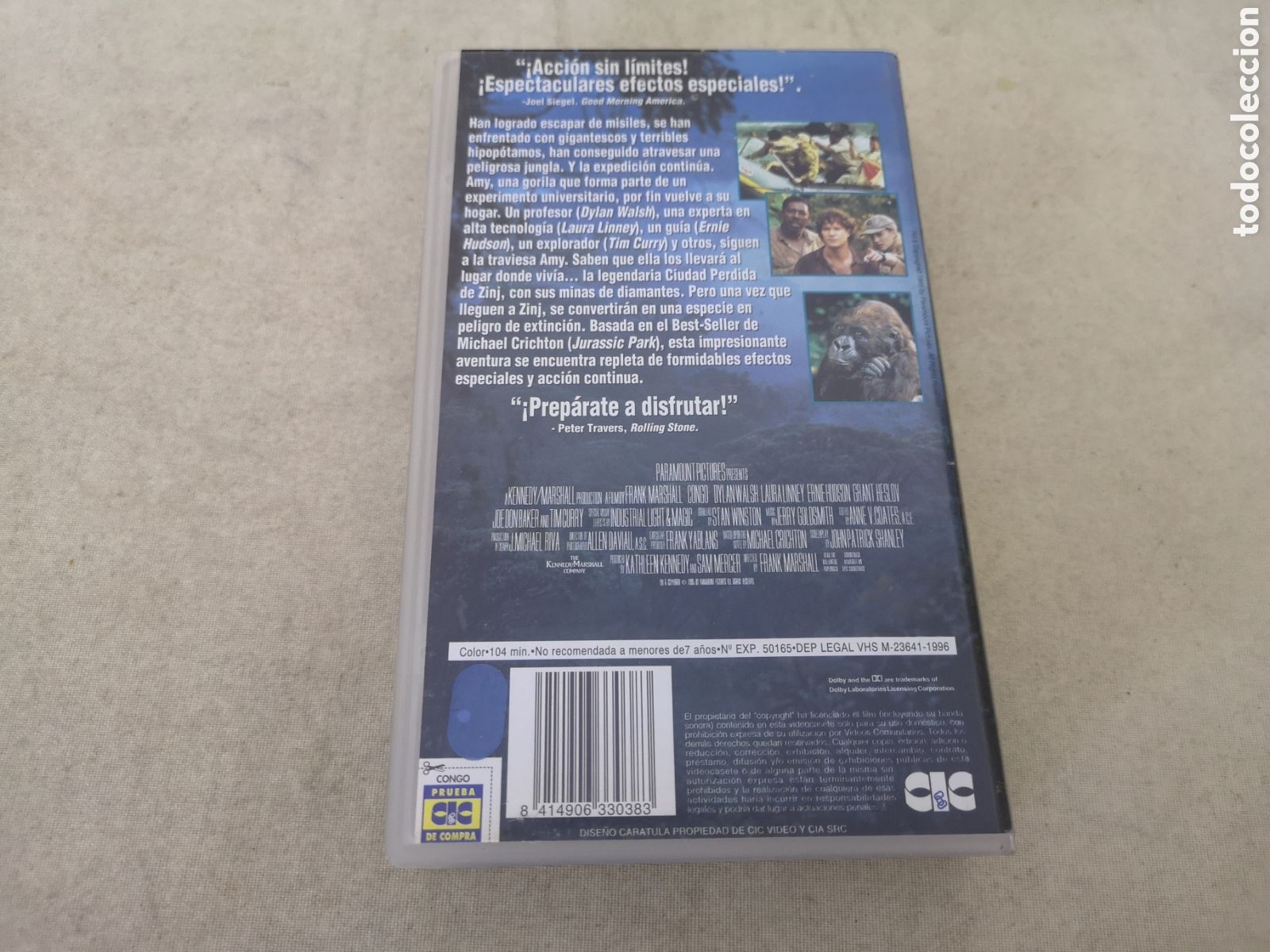 Cine: Congo VHS - Foto 2