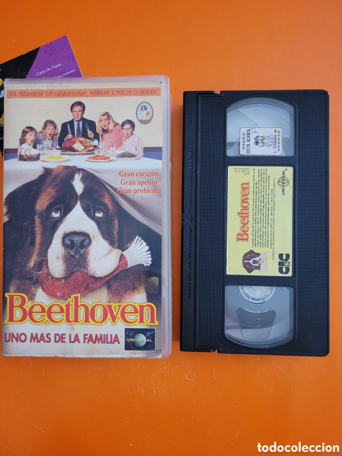 Cine: BEETHOVEN UNO MAS DE LA FAMILIA VHS