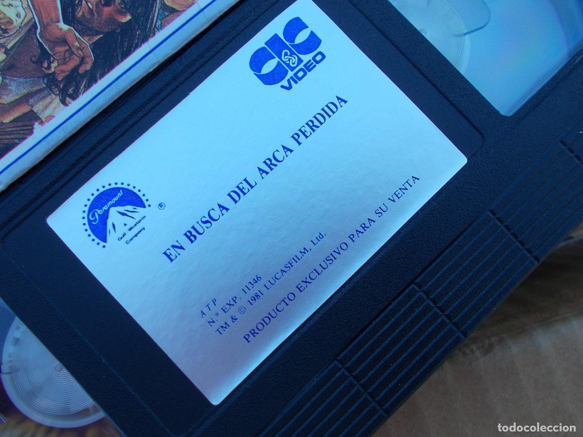 Cine: EN BUSCA DEL ARCA PERDIDA (VHS) - Foto 2