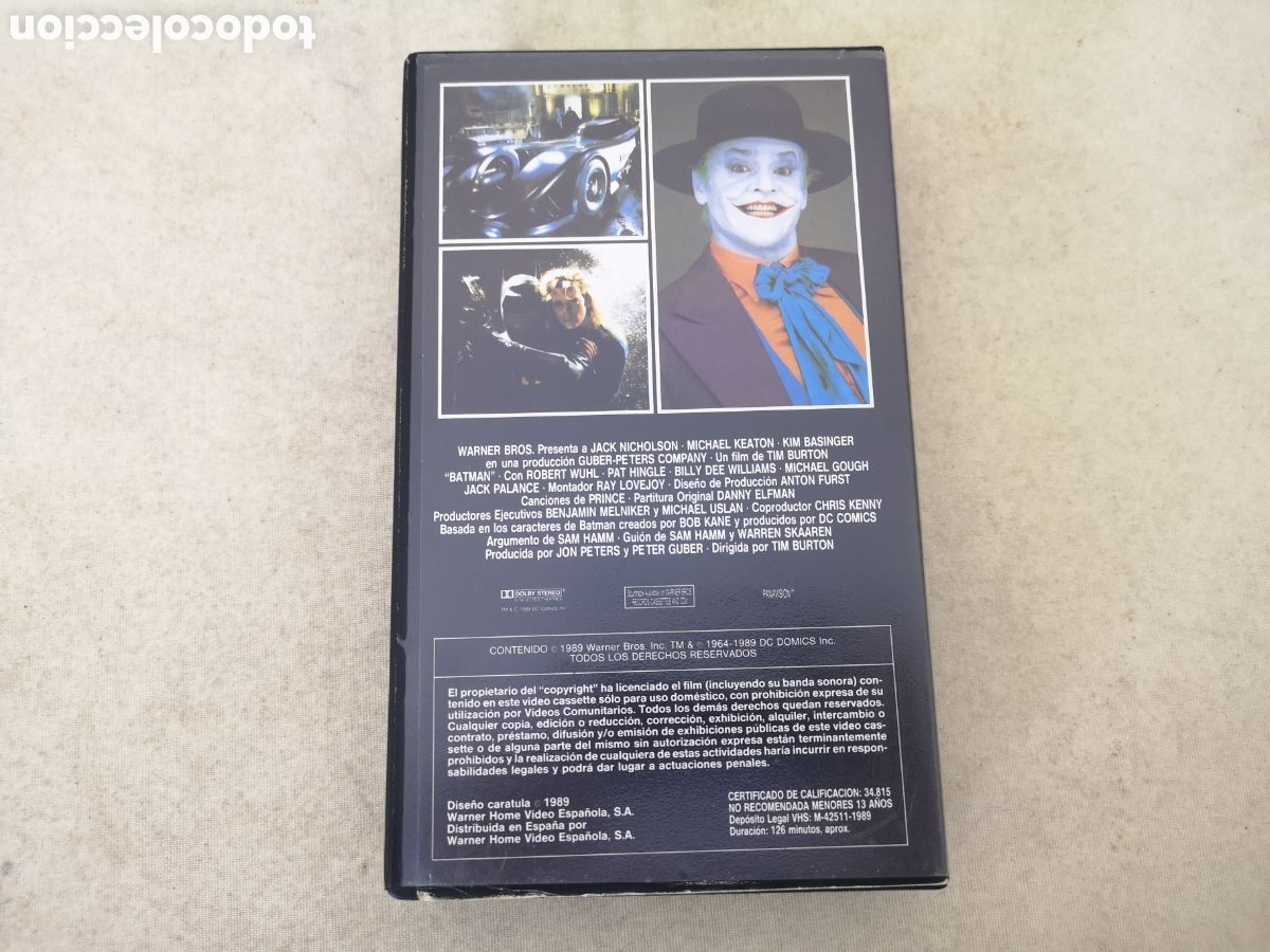 Cine: Batman VHS - Foto 4