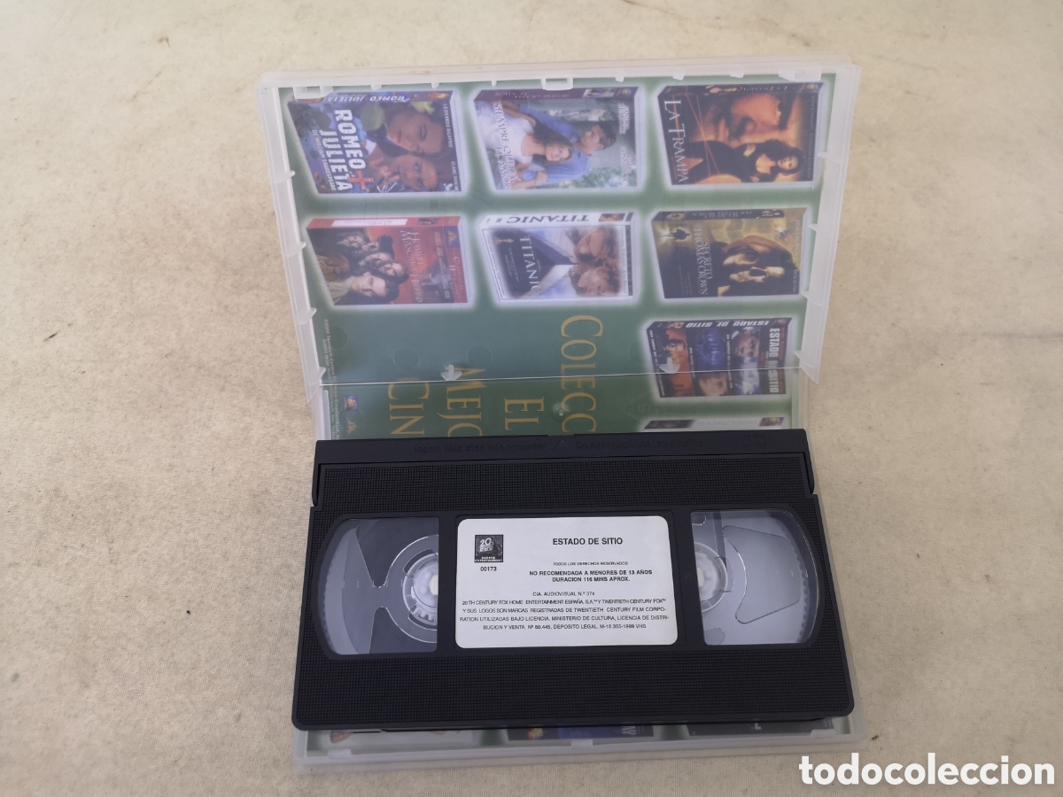 Cine: Estado de Sitio VHS - Foto 7