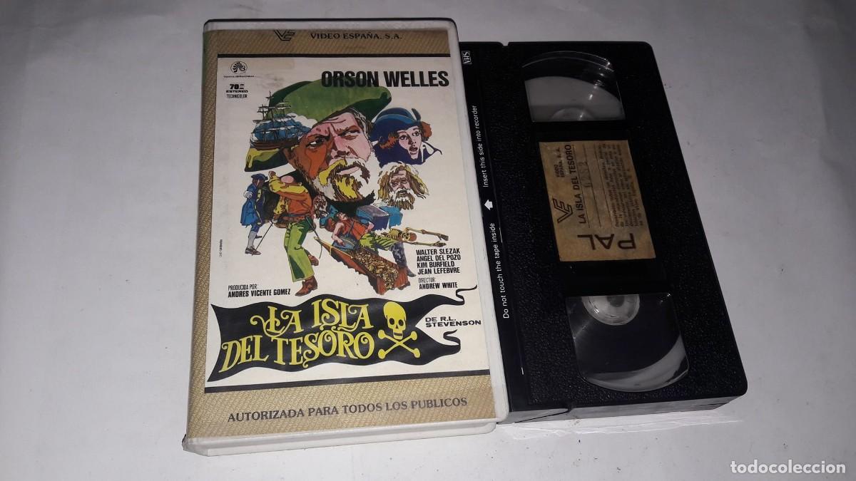 Cine: La Isla del Tesoro VHS Videoespa&ntilde;a - Foto 1