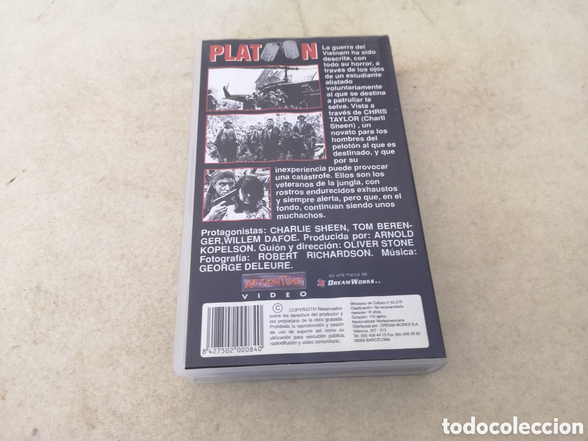 Cine: Platoon VHS - Foto 5