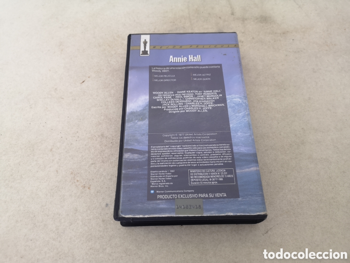 Cine: Annie Hall VHS - Foto 4
