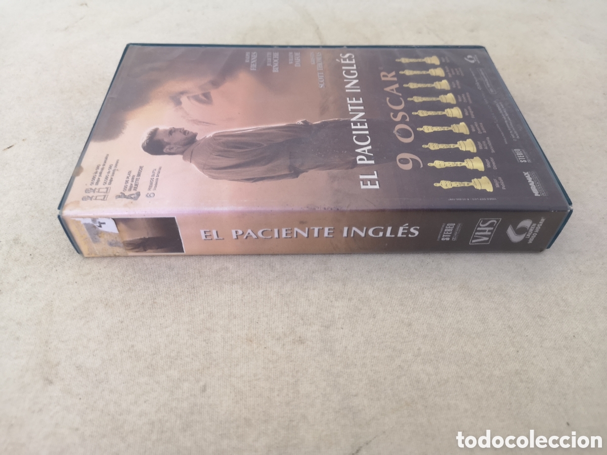 Cine: El Paciente Ingl&eacute;s VHS - Foto 5