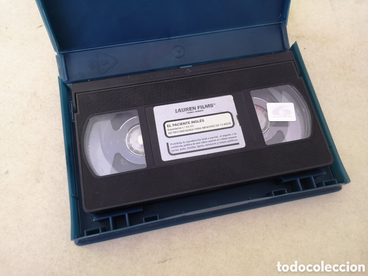 Cine: El Paciente Ingl&eacute;s VHS - Foto 8