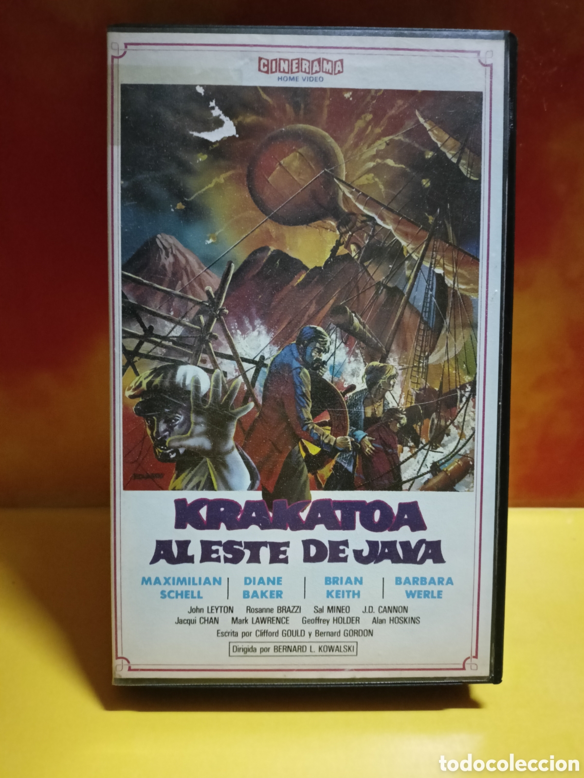 Cine: KRAKATOA AL ESTE DE JAVA - Maximilian Schell, Diane Baker - (1968) - VHS - Foto 1