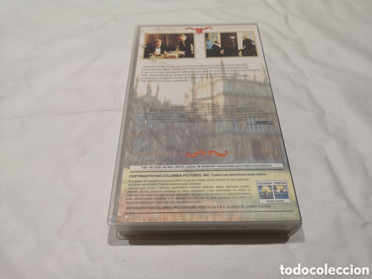 Cine: Lo Que Queda Del D&iacute;a VHS - Foto 4