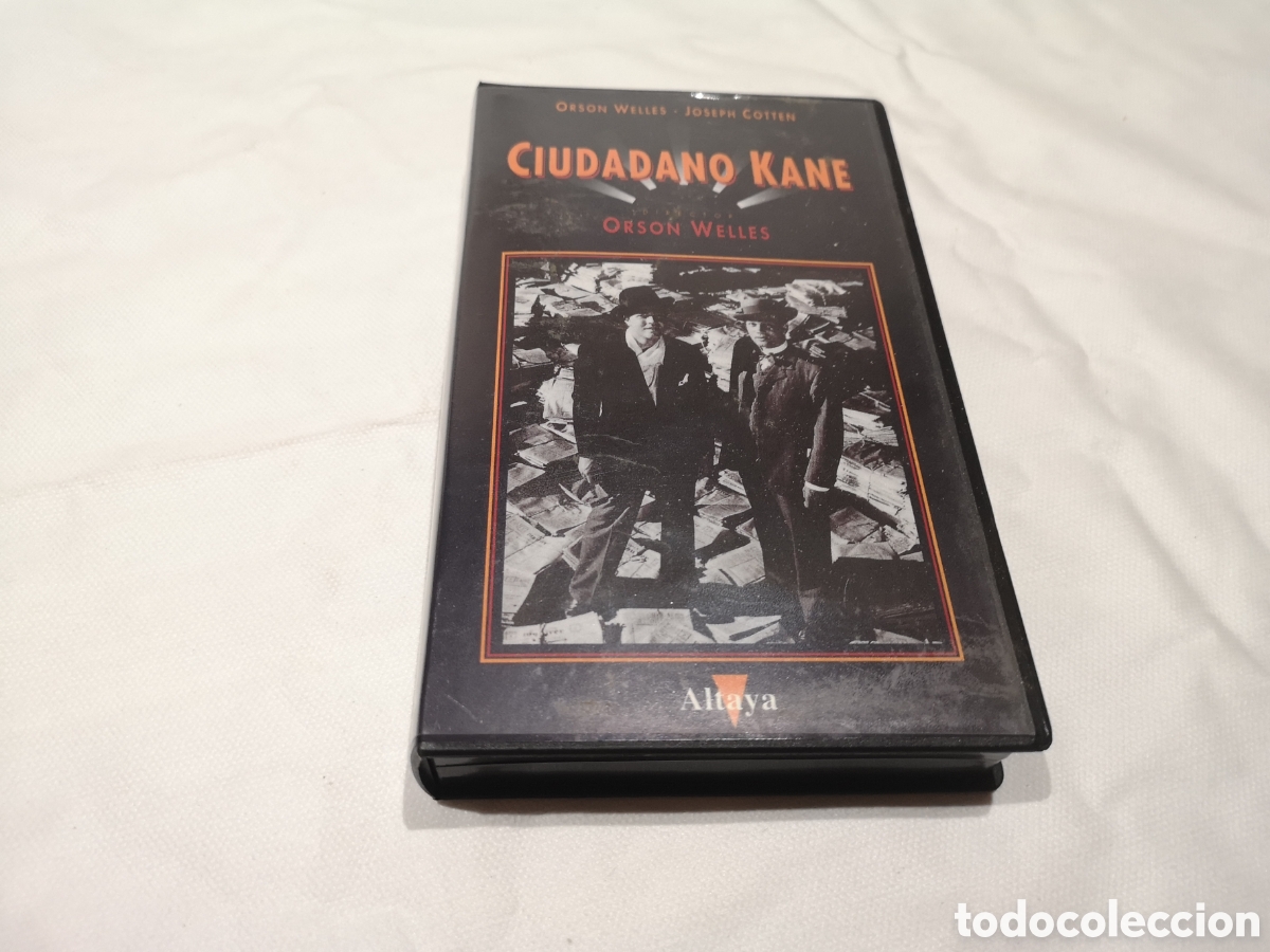 Cinema: Ciudadano Kane pel&iacute;cula en cinta VHS