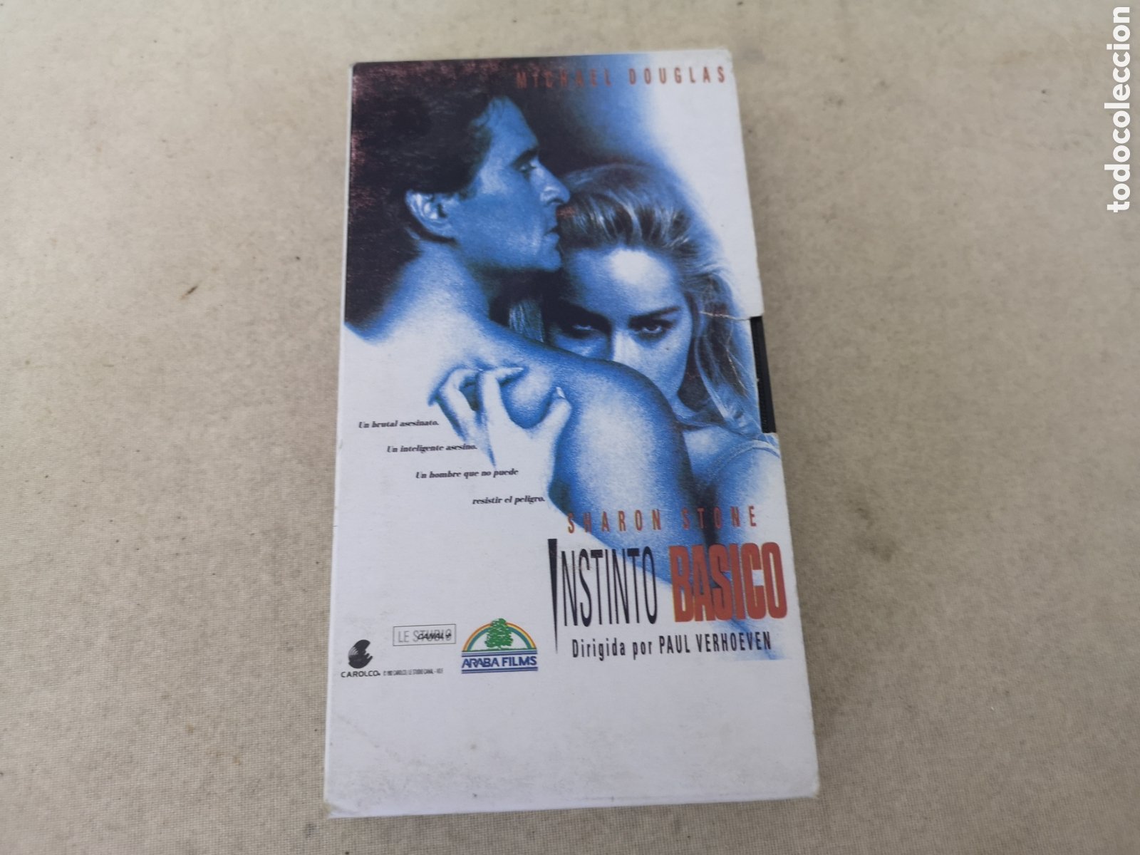 instinto básico vhs - Compra venta en todocoleccion