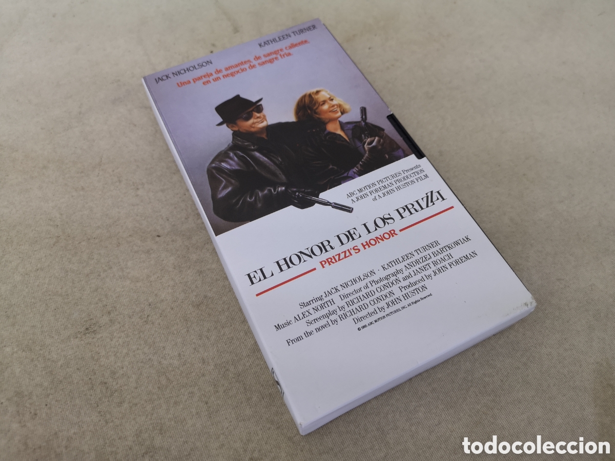 Cine: El Honor de Los Prizzi VHS - Foto 2