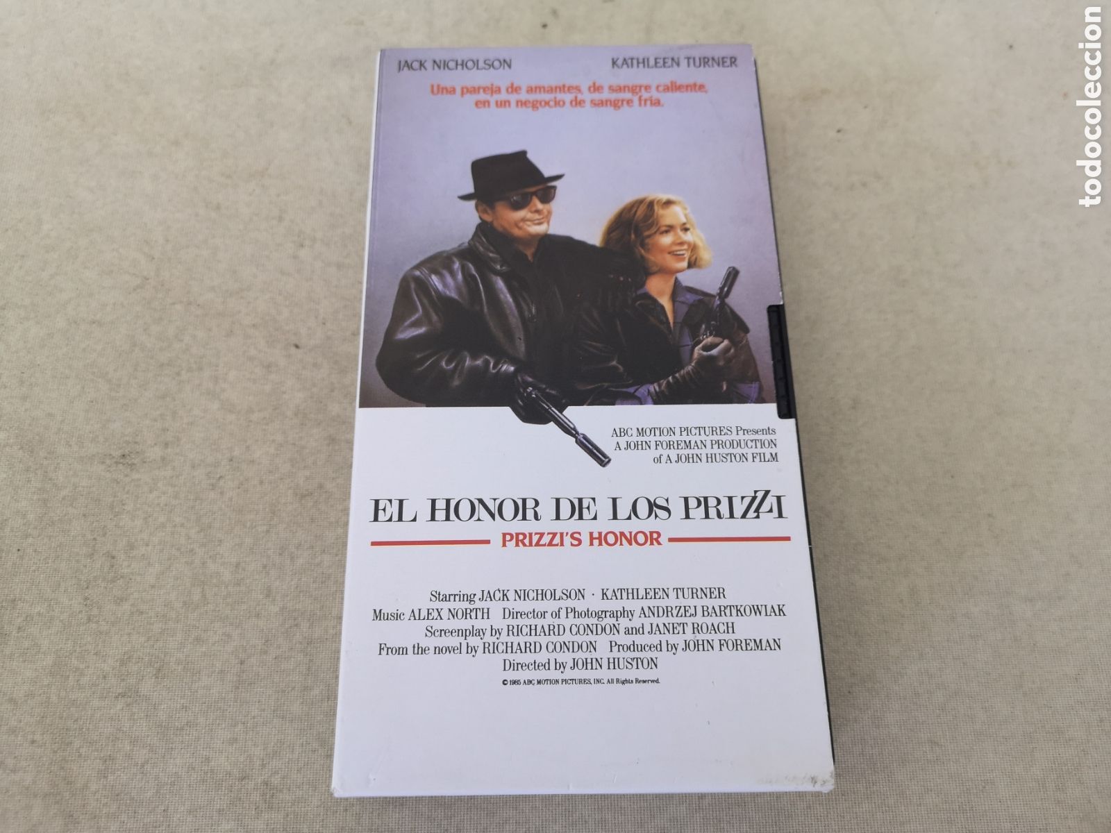 Cine: El Honor de Los Prizzi VHS - Foto 1