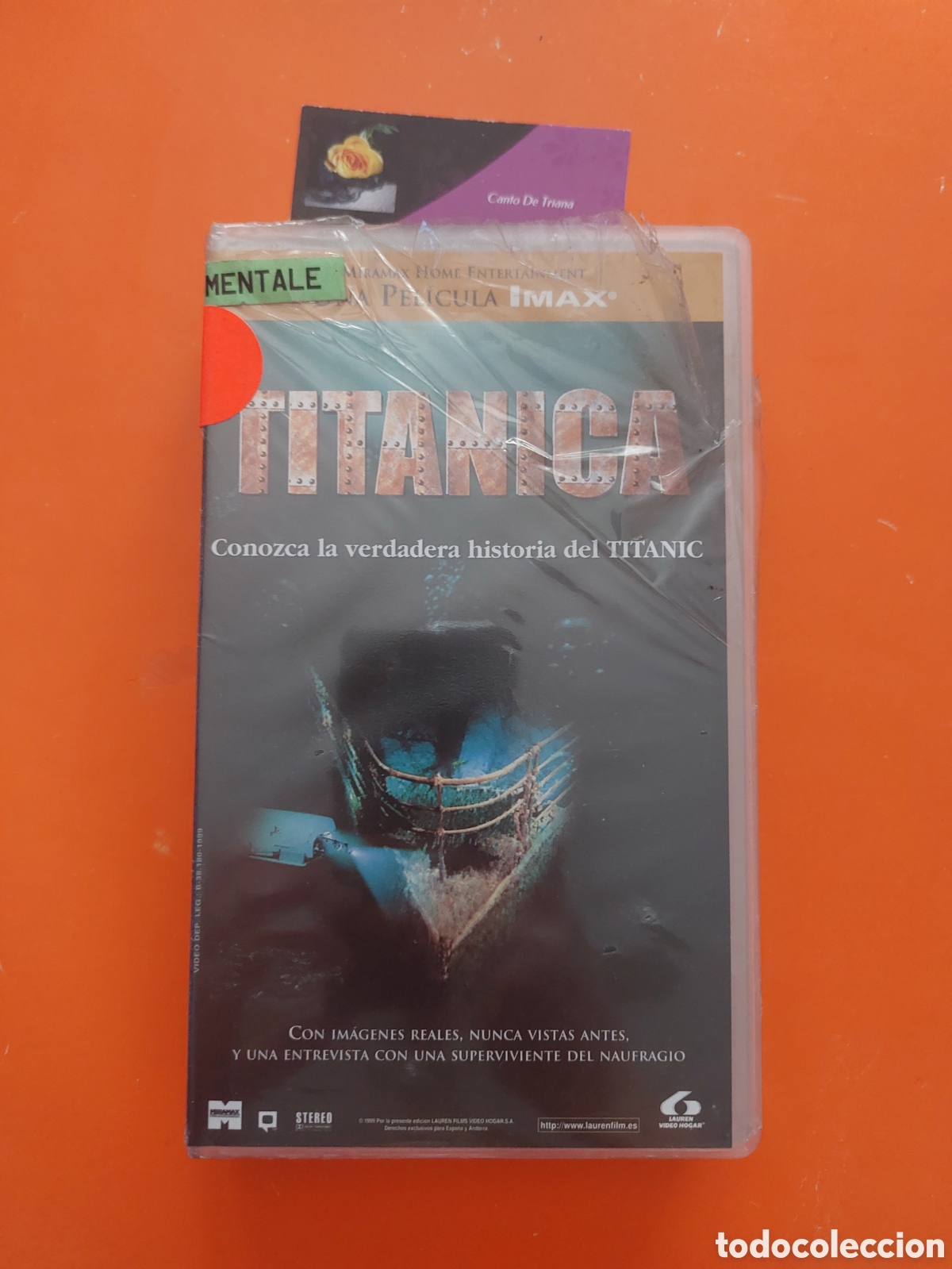 Cine: TITANICA. CONOZCA LA VERDADERA HISTORIA DEL TITANIC # VHS PRECINTADO # LAUREN FILMS