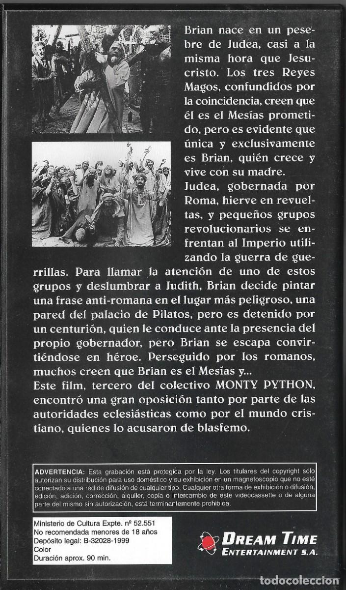 Cine: VHS - La vida de Brian (seg&uacute;n Monty Python) - Foto 2