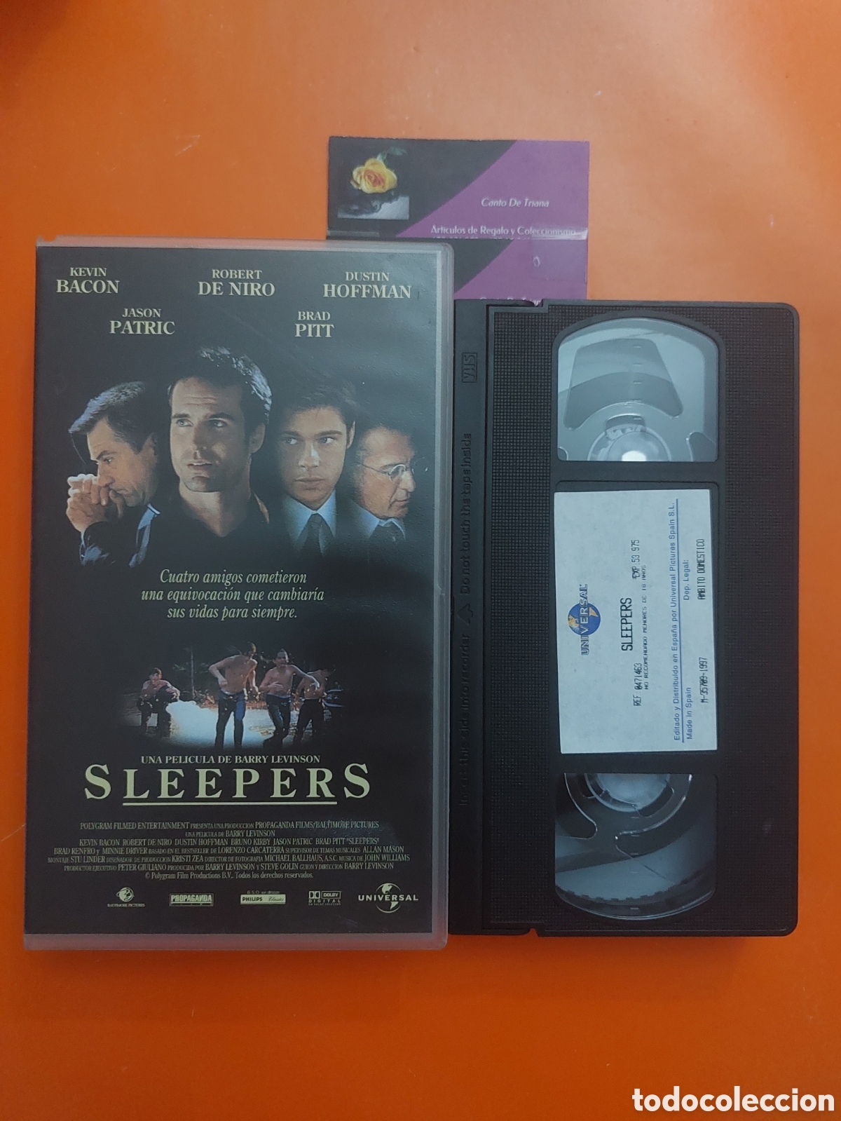 Cine: SLEEPERS # VHS # ROBERT DE NIRO # UNIVERSAL - Foto 1