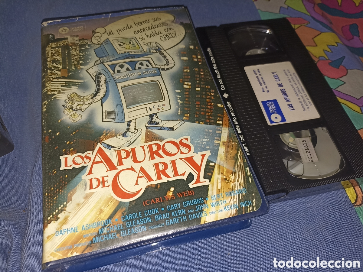 Cine: Los apuros de carly- vhs- descatalogada
