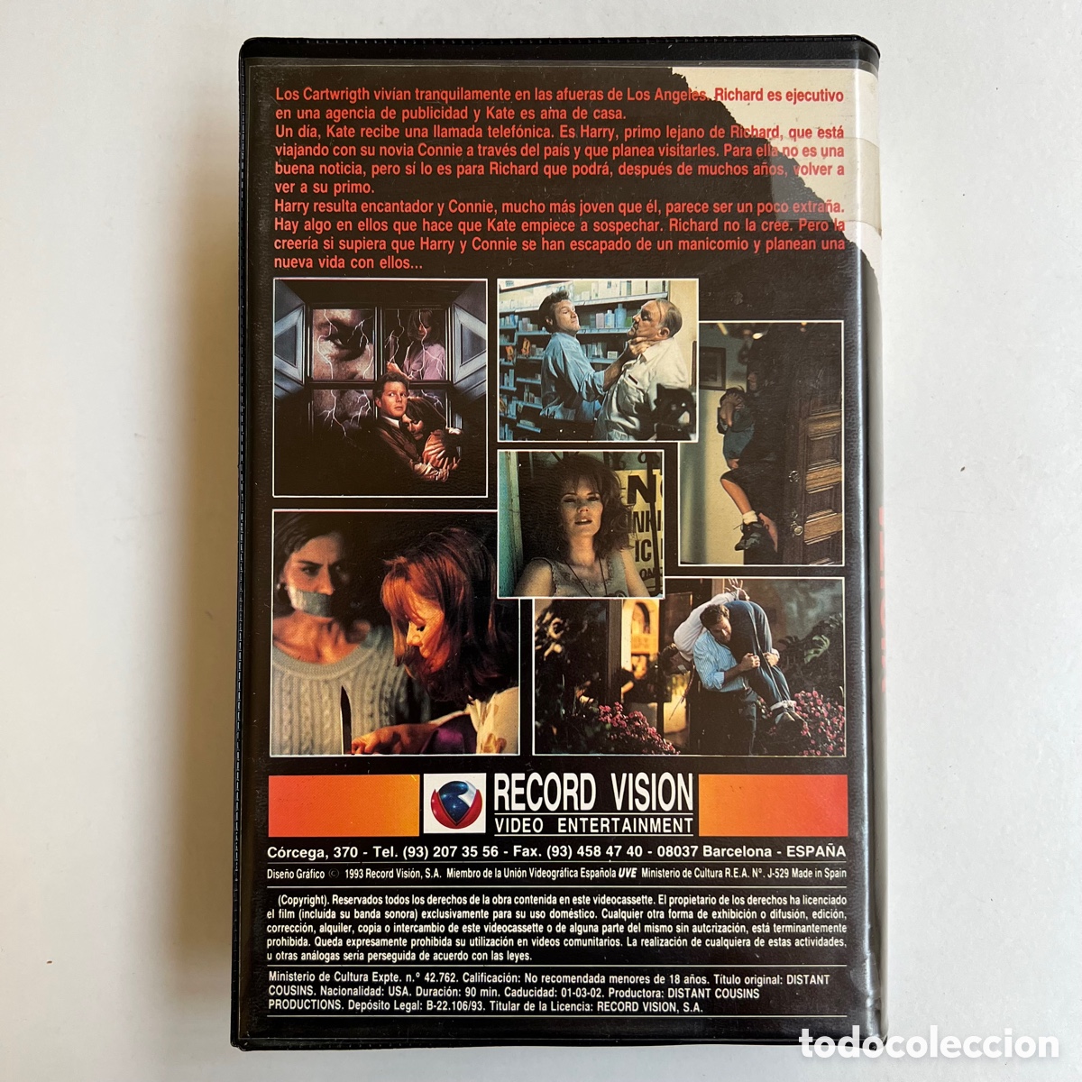 Cine: Visita inesperada vhs - Foto 3