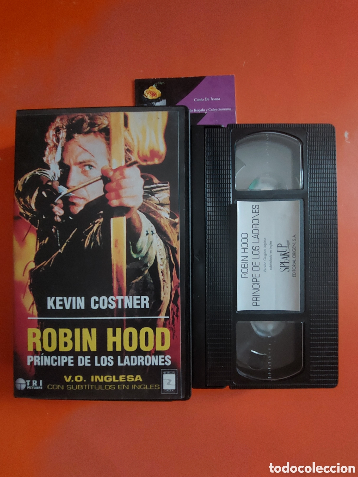 Cine: ROBIN HOOD PRINCIPE DE LOS LADRONES#VHS#KEVIN COSTNER#TRI PICTURES