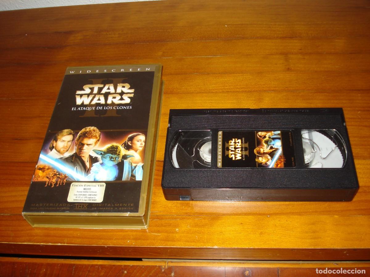 Cine: STAR WARS 2 - EL ATAQUE DE LOS CLONES. PEL&Iacute;CULA VHS WIDESCREEN (Edici&oacute;n especial). LEER TASACI&Oacute;N
