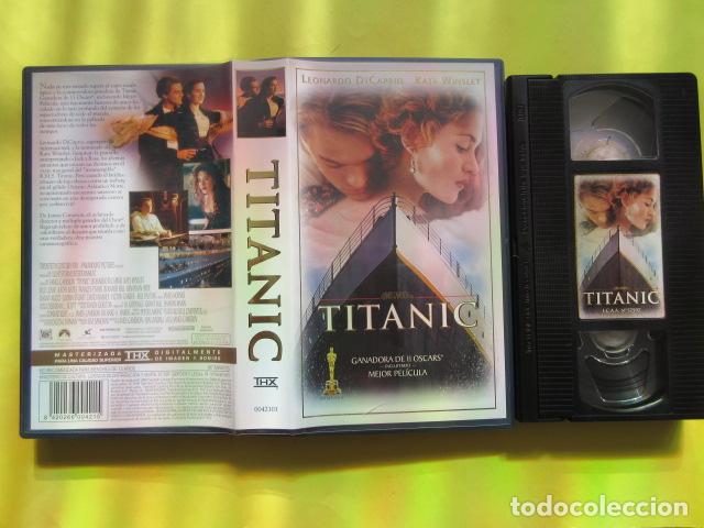 Cine: VIDEO VHS - &iquest;ORIGINAL? - TITANIC LONARDO DI CAPRIO KATE WINSLET - LEER INTERIOR