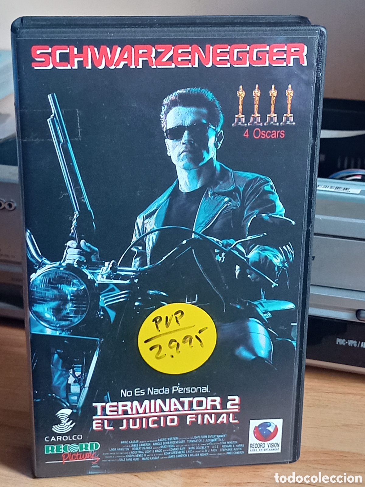 Cine: Terminator 2 El juicio final Vhs 1 edici&oacute;n