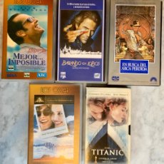 Cine: 6 VHS ORIGINALES (TAMBIÉN VENTA POR SEPARADO)