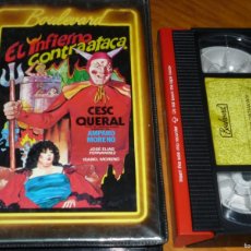 Cine: EL INFIERNO CONTRAATACA - CESC QUERAL, AMPARO MORENO - TEATRO / HUMOR / CHISTES - BOULEVARD - VHS