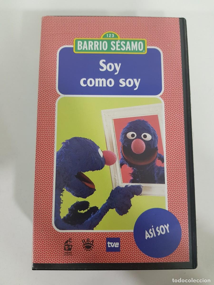 Cine: VHS. BARRIO SESAMO. SOY COMO SOY. ASI SOY