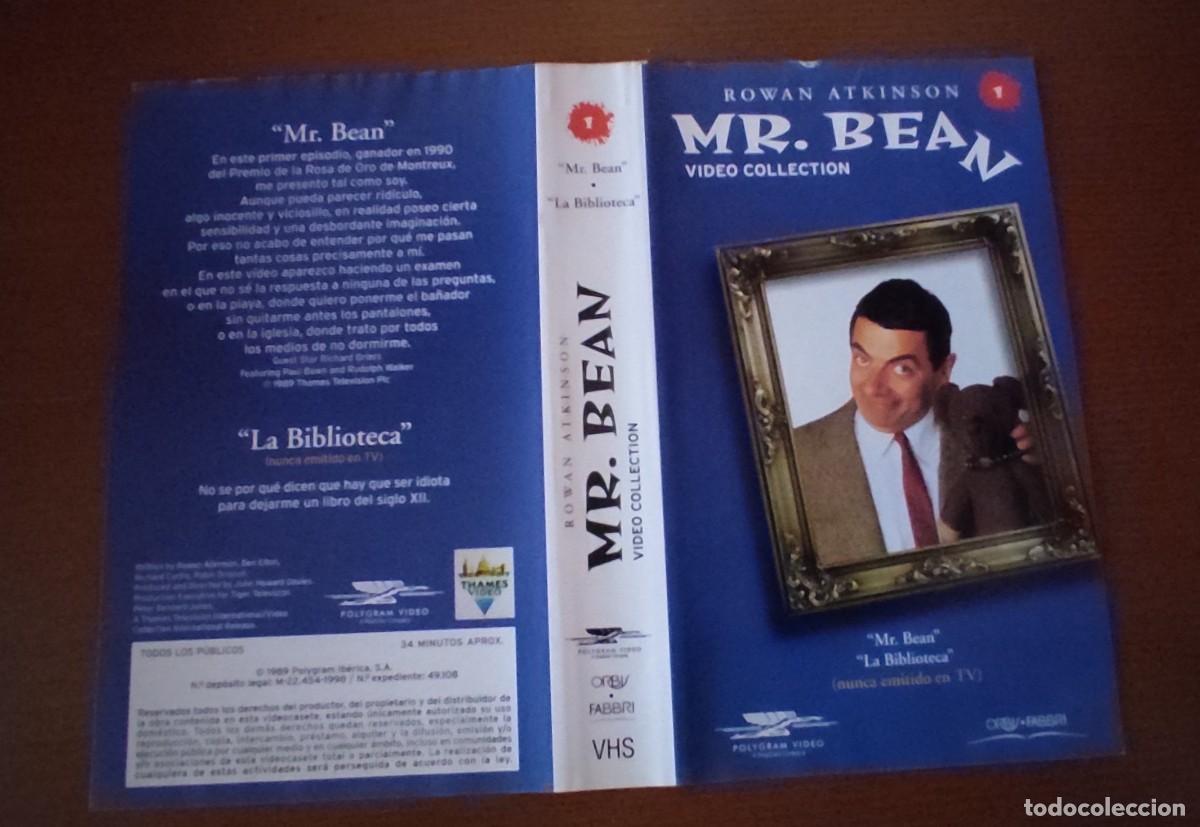 Cine: car&aacute;tula MR. BEAN VHS - Foto 1