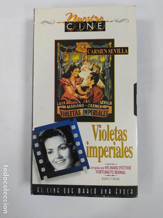 Kino: VIOLETAS IMPERIALES. CARMEN SEVILLA. VHS. TDKV125
