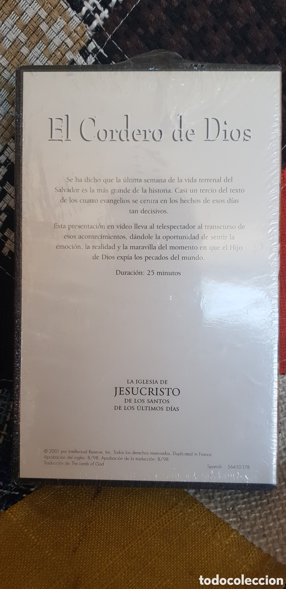Cine: Vhs EL CORDERO DE DIOS (Precintado) (C1) - Foto 3