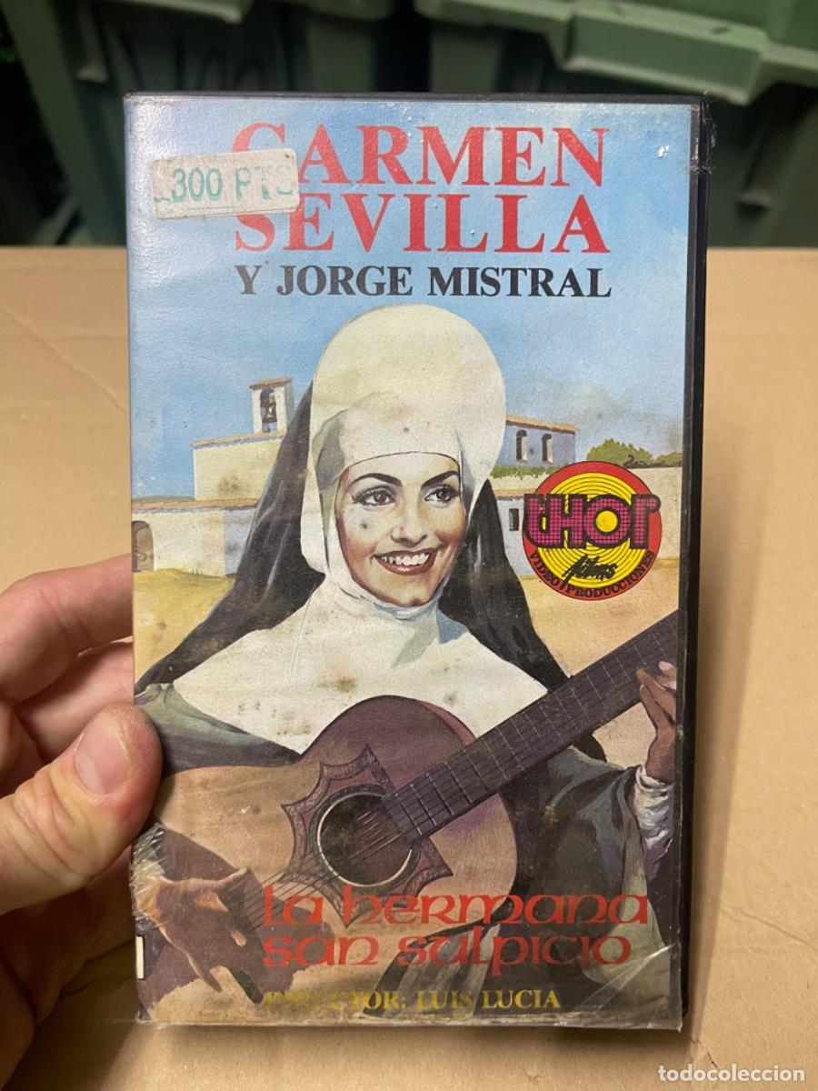 Cine: VHS- La hermana san sulpicio- Carmen Sevilla Luis Lucia- 1&deg; Edicion Thor Films