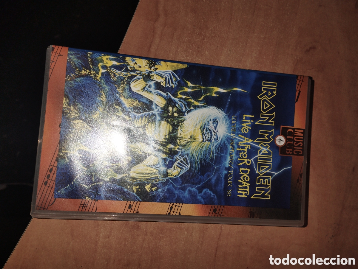 Cine: Iron maiden live after death vhs