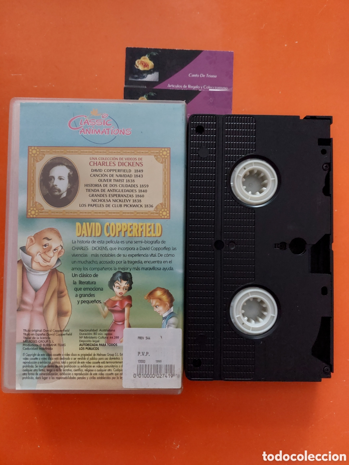 Cine: DAVID COPPERFIELD # VHS # CLASSIC ANIMATIONS - Foto 3