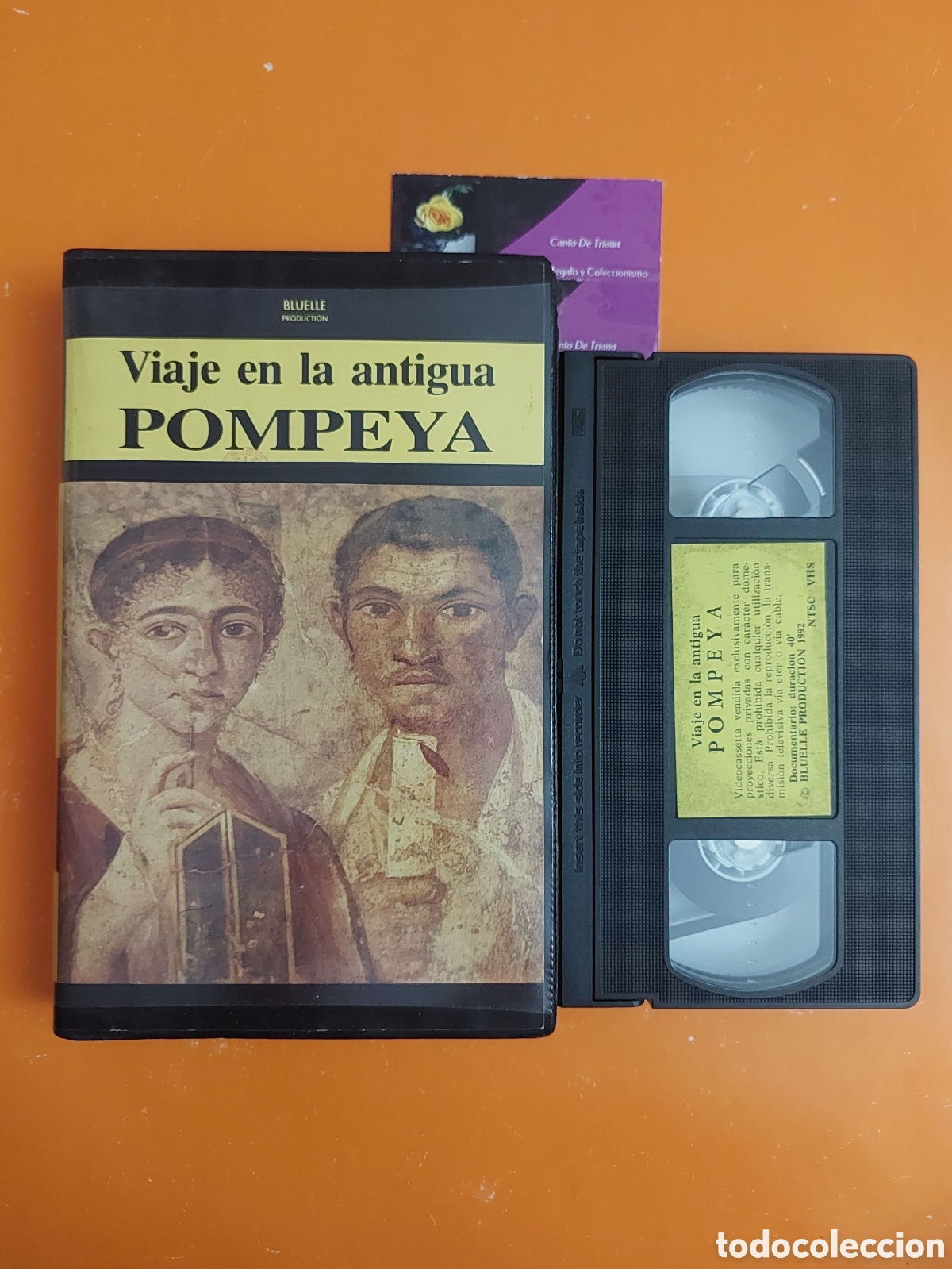 Cine: VIAJE EN LA ANTIGUA POMPEYA # VHS # BRUELLE